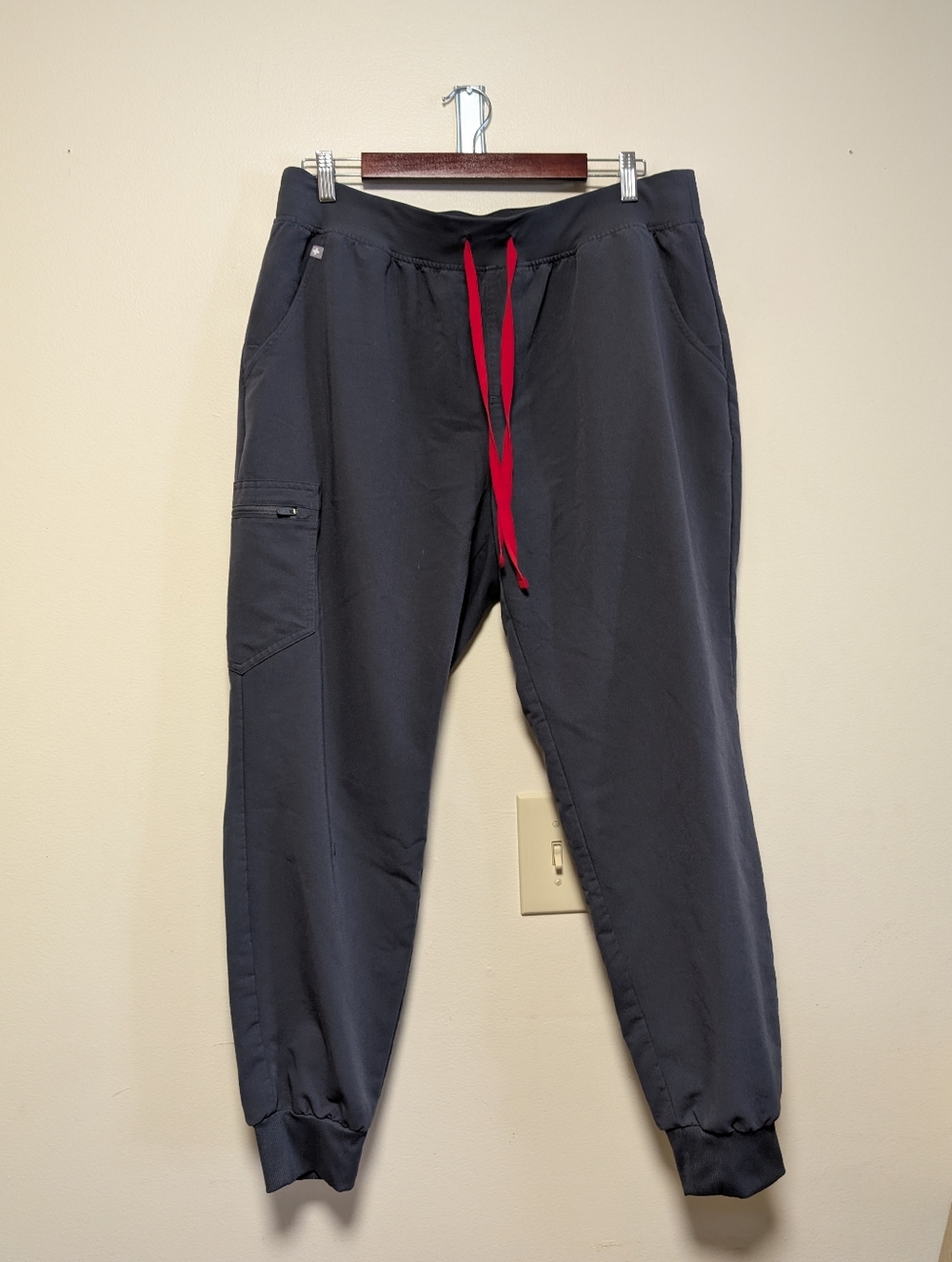 FIGS Zamora Jogger Scrub Pants XL Gray Stretch PO#5854